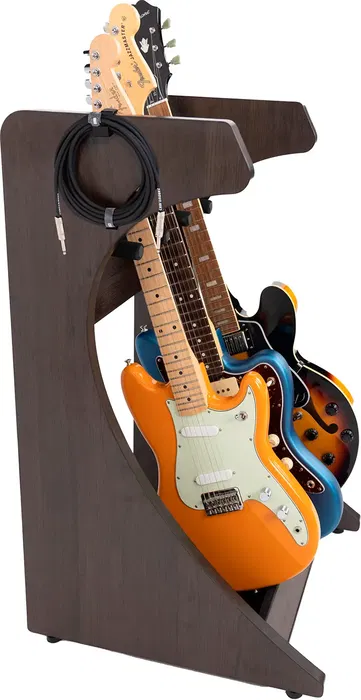 Frameworks Soporte Rack 3 Guitarras Marrón