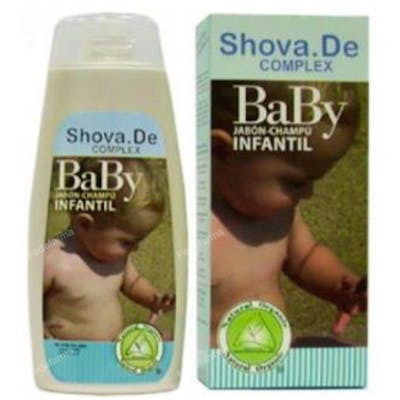 SHOVADE Champu Infantil Aloe 250Ml - Jabon para la Higiene y Cuidado Diario de Piel y Cabello de Niños