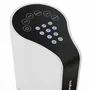 Orbegozo TWM 1000 Ventilador de Torre 50W 3 Velocidades Oscilación 60° con Mando a Distancia y Temporizador 15h, Blanco/Negro