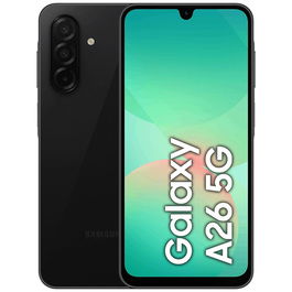 Samsung Galaxy A26 5G Smartphone 128 GB 8 GB RAM - Pantalla Super AMOLED 6.7'' FHD+ 120Hz, Cámara 50 MP, Batería 5000 mAh, Negro