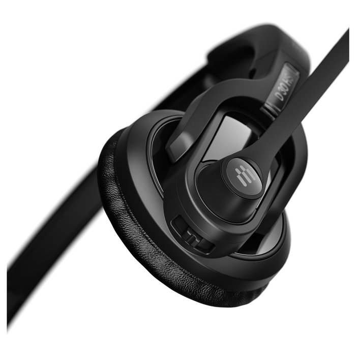 EPOS Auriculares Inalámbricos Impact D 30 HS Duo para Oficina y Centro de Llamadas, Binaurales, Diadema, Negro