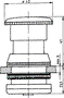 PROMET Interruptor de emergencia NEF30-DR/PXY rojo NC + NA