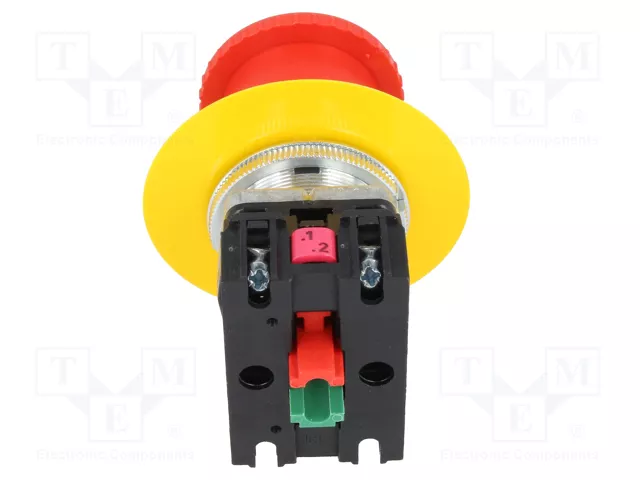 PROMET Interruptor de emergencia NEF30-DR/PXY rojo NC + NA PROMET Interruptor de emergencia NEF30-DR/PXY rojo NC + NA