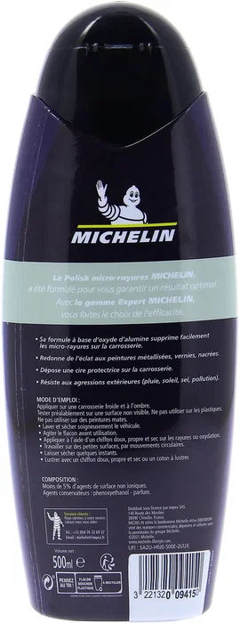Michelin MIC3221320094150 Pulimento Eliminación Experta de Microarañazos para dar Brillo a la Carrocería del Coche