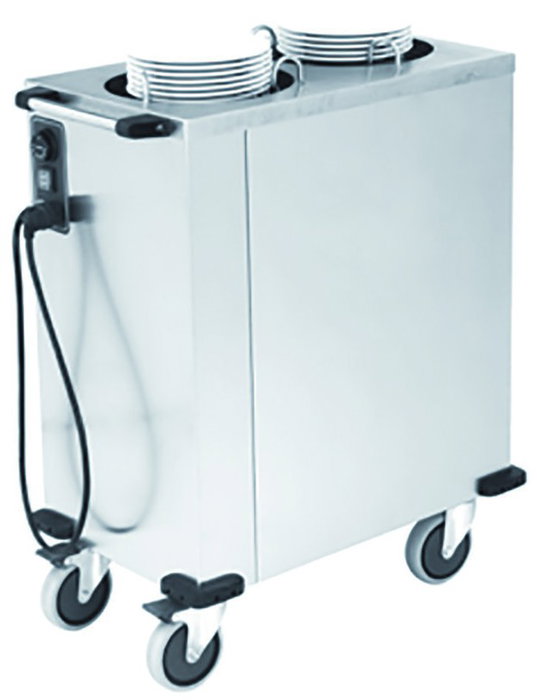 Oms y Viñas - Carro de Distribución de Platos Neutro, Modelo IDS88002, Dimensiones 940 x 840 x 480 mm