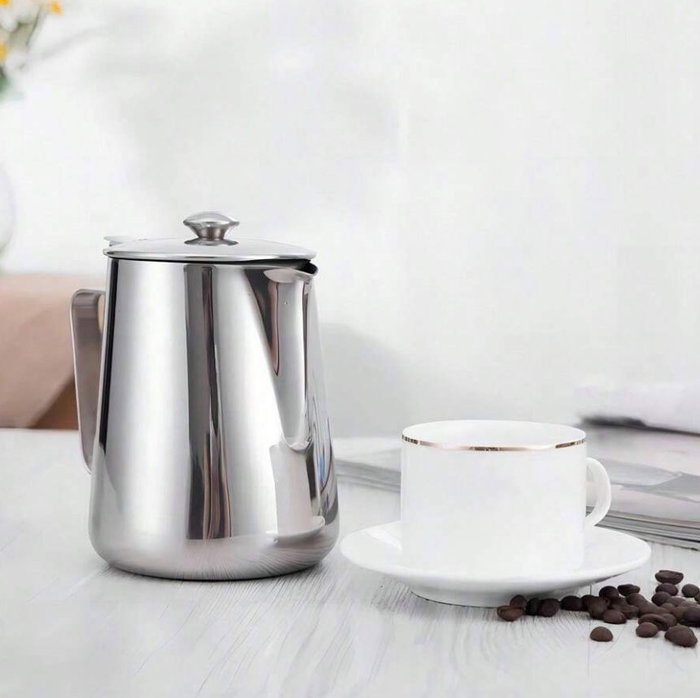 Inde Tetera-Lechera Acero Inoxidable 600ml My Bar (6 Unidades) Inde Tetera-Lechera Acero Inoxidable 600ml My Bar (6 Unidades)