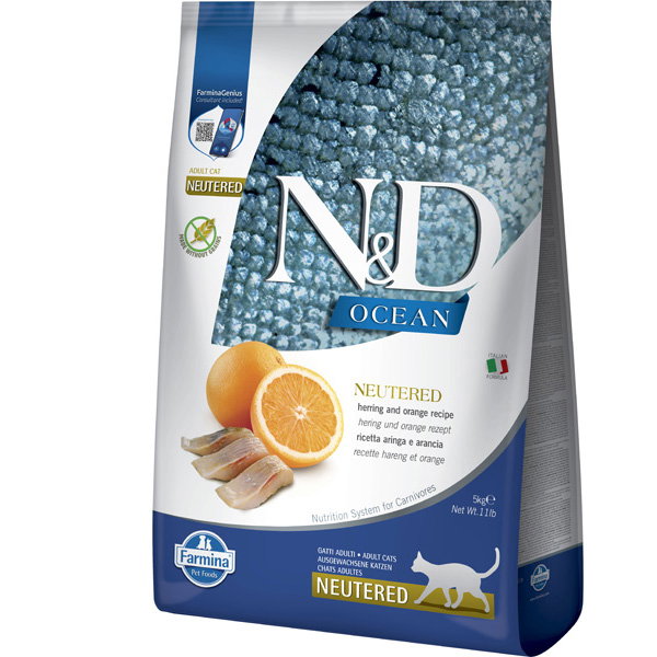 Farmina N&D Ocean Cat Neutered Arenque 5kg Farmina N&D Ocean Cat Neutered Arenque 5kg