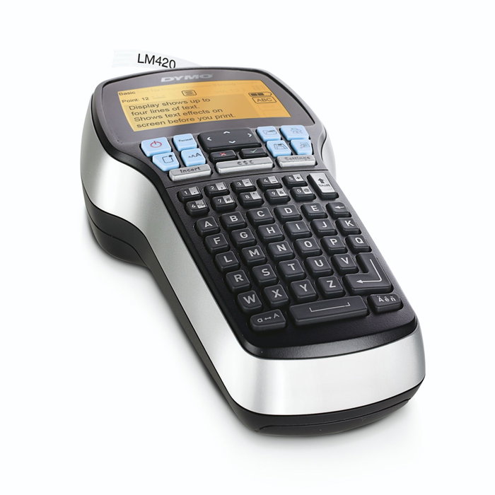 Dymo LabelManager 420P con Teclado ABC y Batería de Iones de Litio
