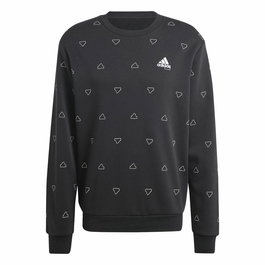 Sudadera sin Capucha Hombre Adidas Mngrm Negro