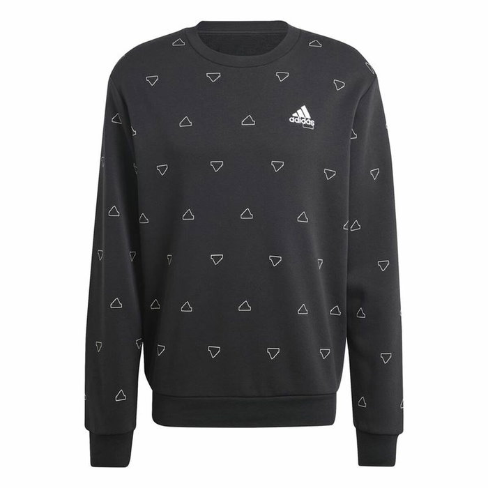 Sudadera sin Capucha Hombre Adidas Mngrm Negro Sudadera sin Capucha Hombre Adidas Mngrm Negro