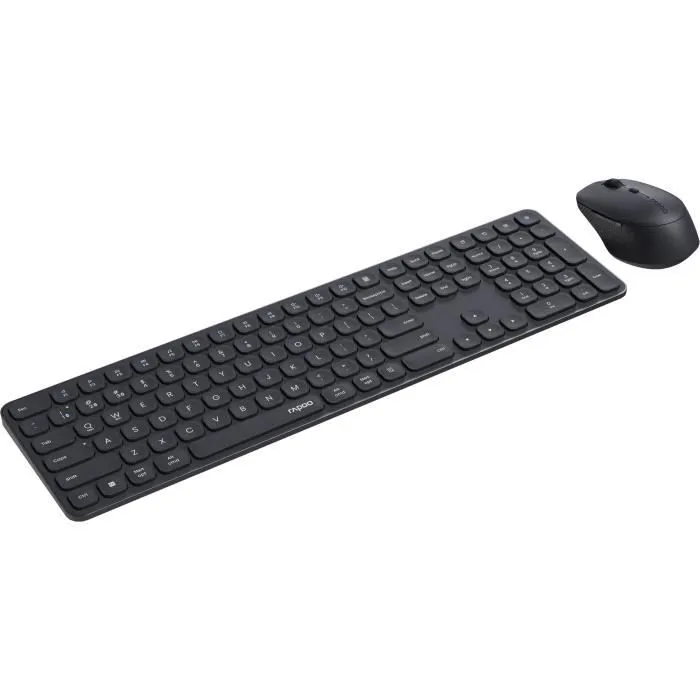 Rapoo 9810M Combo Teclado y Ratón Inalámbrico Multimodo Gris Oscuro