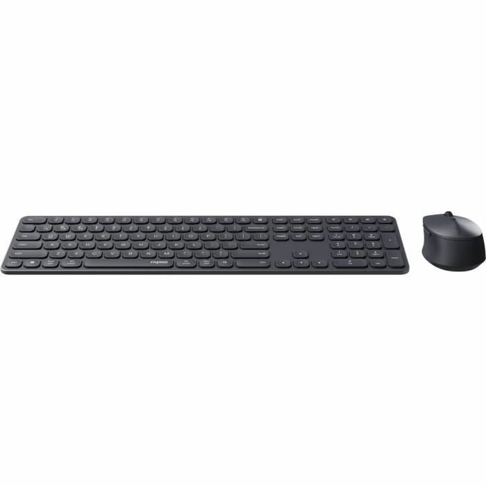 Rapoo 9810M Combo de teclado y ratón Inalámbrico Multimodo - Gris oscuro