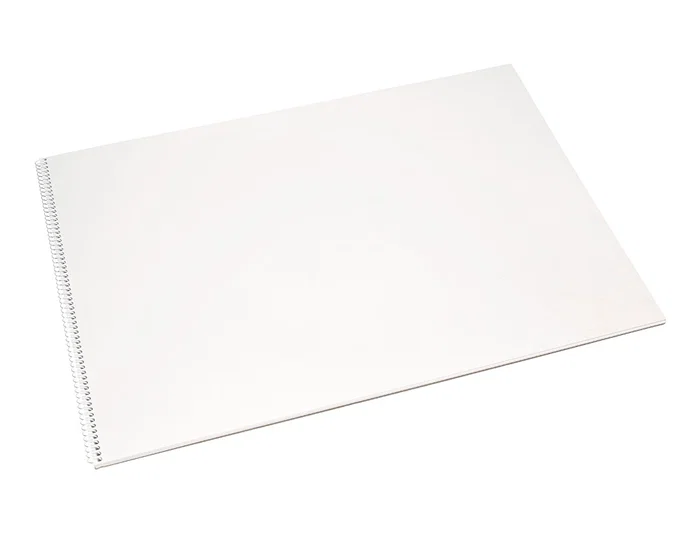 Liderpapel Bloc Dibujo Artístico Espiral 460x325mm 20 Hojas 180gr/m2 Sin Recuadro Perforado