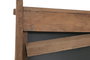 DKD Home Decor Espejo de Madera Reciclada y Cristal Natural 62x8x120 cm