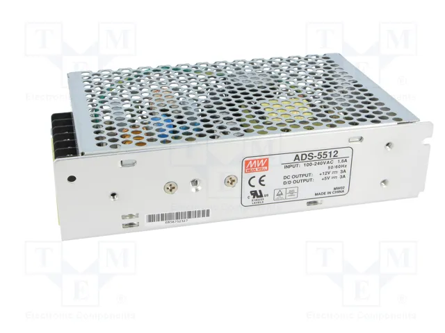 MEAN WELL ADS-5512 Fuente de alimentación de impulso 51W 12VDC 3A