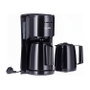 Severin KA 9307 Cafetera de filtro con 2 jarras térmicas, Negro
