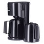 Severin KA 9307 Cafetera de filtro con 2 jarras térmicas, Negro