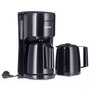 Severin KA 9307 Cafetera de filtro con 2 jarras térmicas, Negro