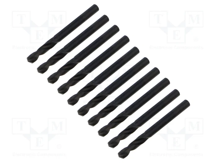 RECA Broca corta para metal de 5,2 mm en acero rápido HSS RECA Broca corta para metal de 5,2 mm en acero rápido HSS