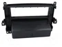 ACV Bastidor de montaje de radio para Mercedes 2 ISO Negro