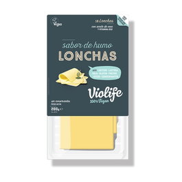 Violife Lonchas Veganas Sabor Queso Ahumado 200g