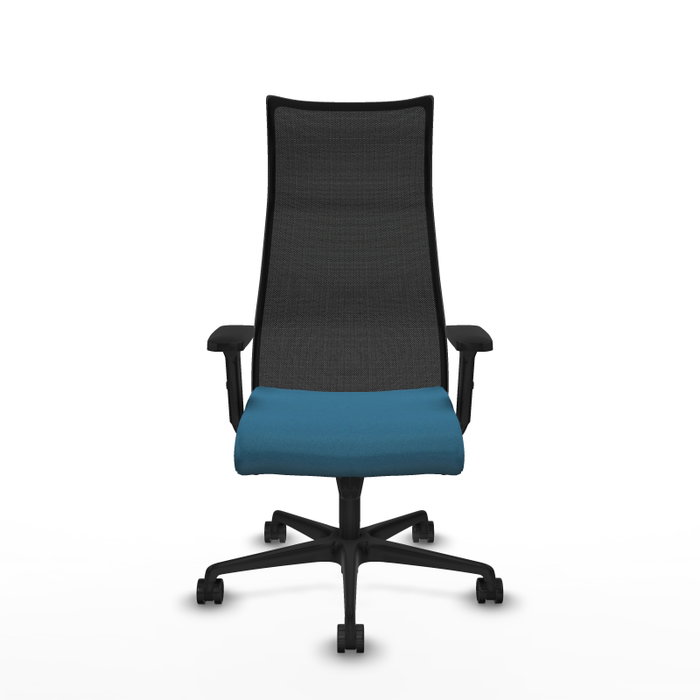 PIQUERAS Y CRESPO Sillón Albacete con mecanismo Sincro, Verde petróleo y Negro PIQUERAS Y CRESPO Sillón Albacete con mecanismo Sincro, Verde petróleo y Negro