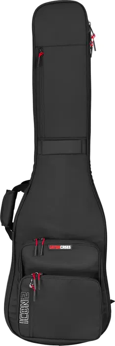 Gator G-Icon Funda para 2 Bajos Eléctricos Negro