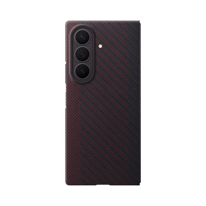 Samsung Funda Carbon Magnet para Galaxy Z Fold8, Rojo