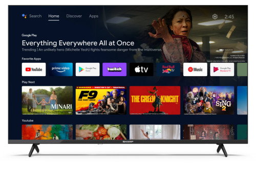 Sharp 40FH2EA Televisor 40" Full HD Smart TV Wifi Negro