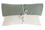 DKD Home Decor Cojin Verde Menta Blanco Jacquard Poliester PU 10 x 30 x 50 cm