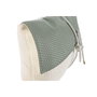 DKD Home Decor Cojín Jacquard PU Verde Menta y Blanco