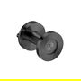 ARTICULOS INOXIDABLES Mirilla Puerta IN.23.010 Acero Inoxidable Lentes Cristal para Puertas 35-50mm Acabado Negro