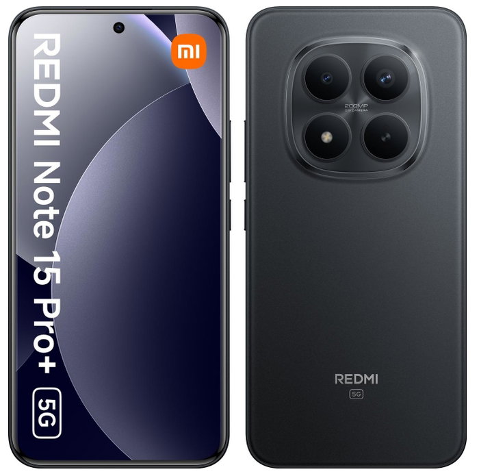 Xiaomi Redmi Note 15 Pro+ 5G 8GB 256GB Negro Xiaomi Redmi Note 15 Pro+ 5G 8GB 256GB Negro
