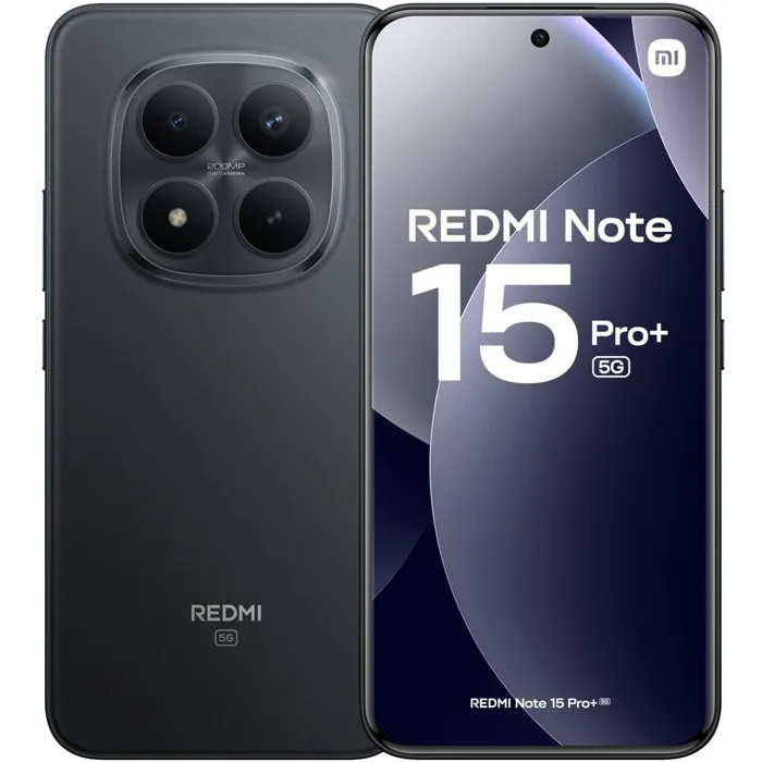Xiaomi Redmi Note 15 Pro+ 5G 8GB 256GB Negro Xiaomi Redmi Note 15 Pro+ 5G 8GB 256GB Negro