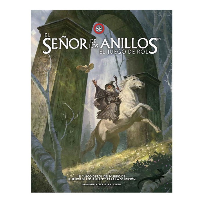 Devir El Señor de los Anillos 5e Reglamento Básico Juego de Rol Español