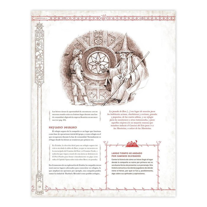 Devir El Señor de los Anillos 5e Reglamento Básico Juego de Rol Español