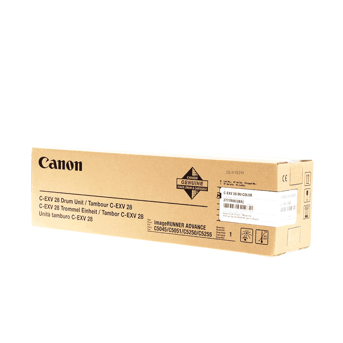 Canon Unidad Tambor C-EXV28 2777B003 para Cian, Magenta, Amarillo (2777B003/2777B003AA) Canon Unidad Tambor C-EXV28 2777B003 para Cian, Magenta, Amarillo (2777B003/2777B003AA)