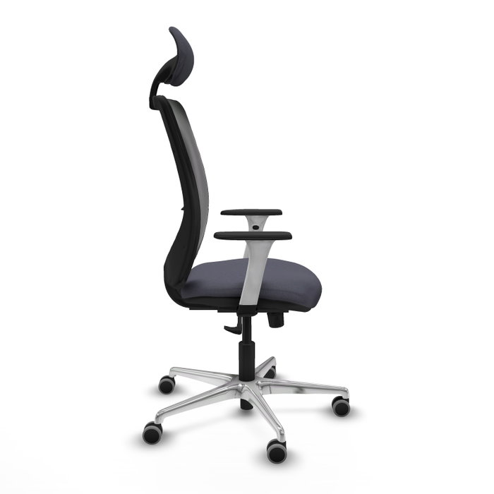PIQUERAS Y CRESPO Silla de oficina Zulema Gris con mecanismo Sincro PIQUERAS Y CRESPO Silla de oficina Zulema Gris con mecanismo Sincro