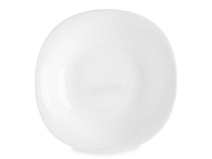 Vivalto Plato Hondo Cuadrado Opal Blanco 21.8 cm (Set de 24)