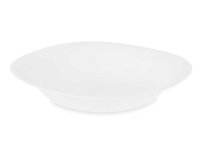 Vivalto Plato Hondo Cuadrado Opal Blanco 21.8 cm (Set de 24)