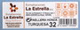 La Estrella Paellera honda y bordonada de 32 cm, color Turquesa, para 8-10 personas, 4.39 kg (4 Unidades)