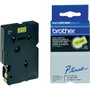 Brother Cinta Laminada TC-691 9mm 7,7m Negro sobre Amarillo