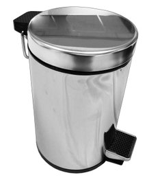 PLUVIA PRO Papelera de Baño 12 Litros Inox 32035-12L