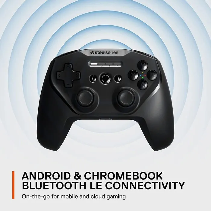Steelseries Stratus + Mando Inalámbrico para Android y Chromebook - Negro