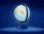 Liderpapel Globo terráqueo con luz físico y político de 20 cm