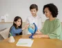 Liderpapel Globo terráqueo con luz físico y político de 20 cm