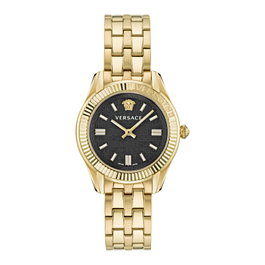 Versace VE6C00623 Greca Time Lady Dorado con Esfera Negra