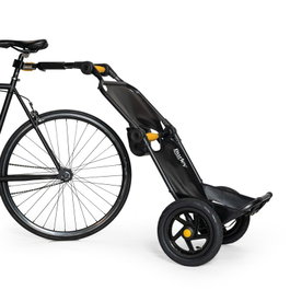 Burley Travoy Remolque de bicicleta plegable, capacidad 27 kg, ruedas 12"
