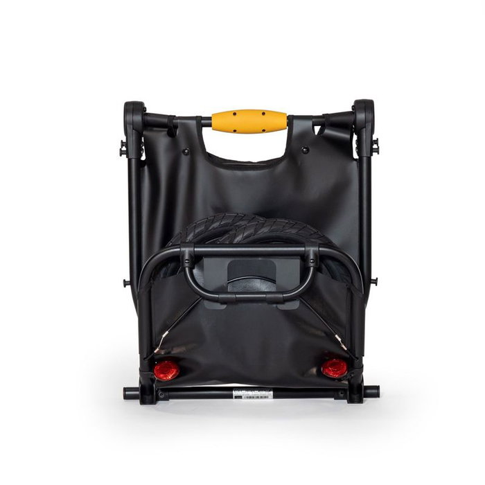 Burley Travoy Remolque de bicicleta plegable, capacidad 27 kg, ruedas 12"