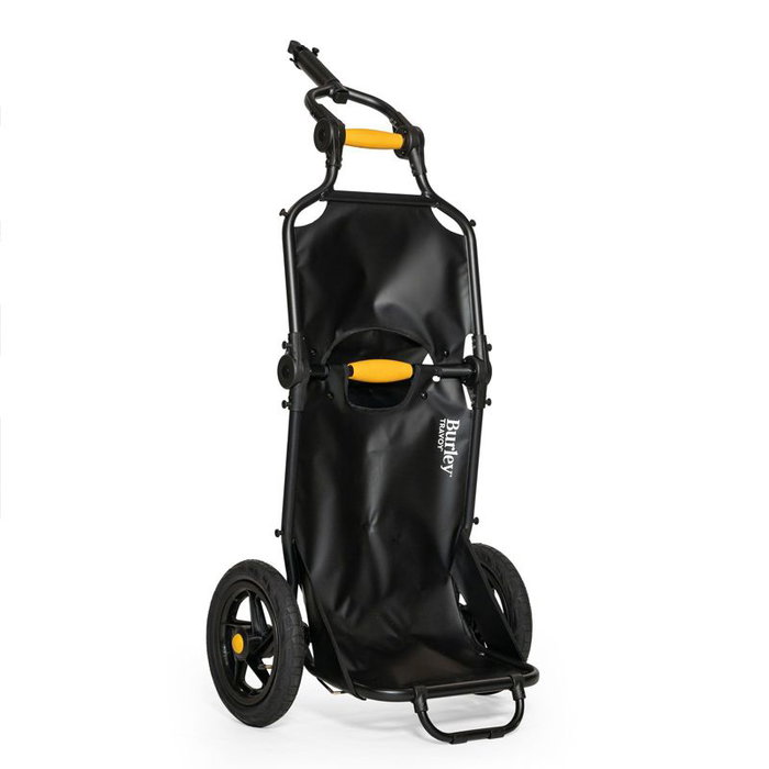 Burley Travoy Remolque de bicicleta plegable, capacidad 27 kg, ruedas 12"